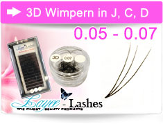 3D Volumen Wimpern