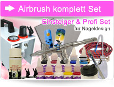 Airbrush Set Nageldesign