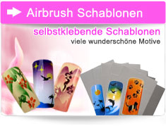 Airbrush Schablonen Selbstklebend Nail