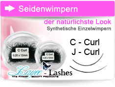 C-Curl Seidenwimpern günstig