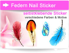 Federn Nail Sticker