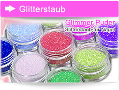 Glitterstaub für Nägel