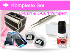 Wimpernverlängerung Komplette Sets günstig