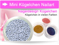 Mini Kügelchen Nail Art Nageldesign