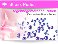 Strass Perlen Nageldesign