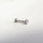 Preview: Piercing Stecker Nails crystal