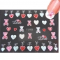 Preview: Glitzer Nail Art Sticker TJ103