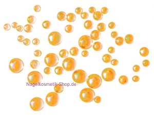 Glitter Strass Pearls Gelb