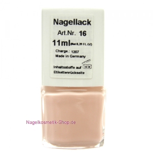 Nagellack Nr. 16 Pink-Cream-Bright 11ml