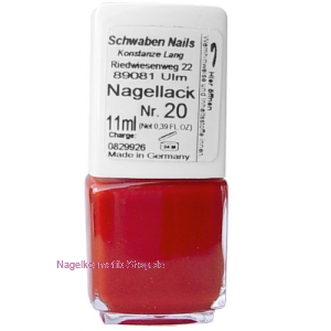 Nagellack Nr. 20 Rot 11ml