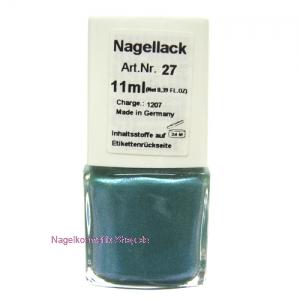 Nagellack Nr. 27 Türkis 11ml