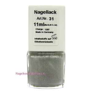 Nagellack Nr. 31 Silber 11ml