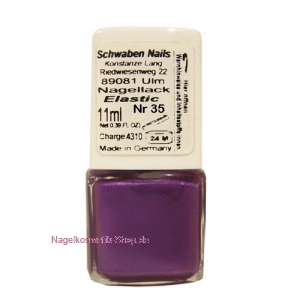 Nagellack Nr. 35 Metallic-Lila 11ml