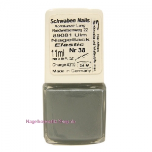 Nagellack Nr. 38 Grau-Silber 11ml