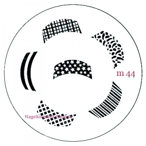 Stamping Schablone m44