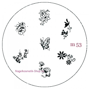 Stamping Schablone m53