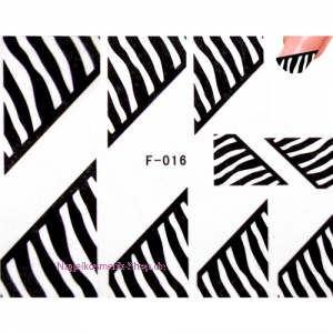 French  Nail Art Sticker F-016