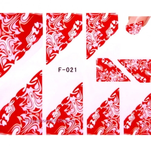 French  Nail Art Sticker F-021