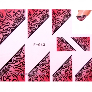 French  Nail Art Sticker F-043