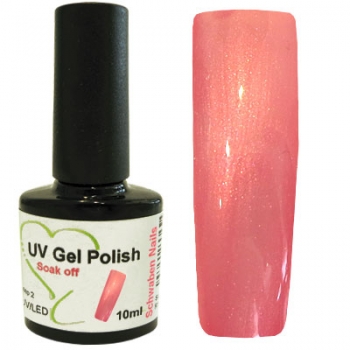 Schellack metallic rose