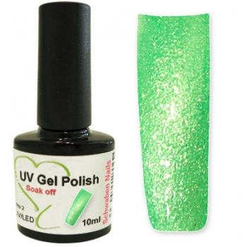 Schellack Glitter Grün