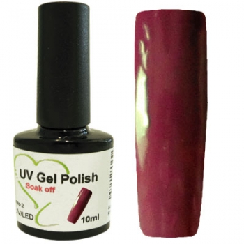 Shellac rot braun