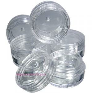 Schraubdosen leer (5er Set)
