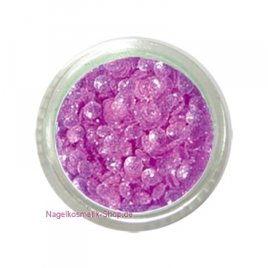 Glitter 3D Pailletten lila