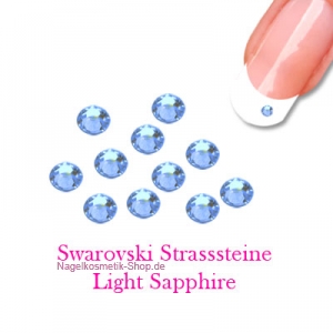 Swarovski Strasssteine 100 Stk. Light Sapphire