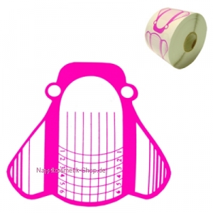 Flügel Schablone Pink