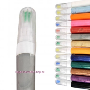 Nailart Pen silbergrau