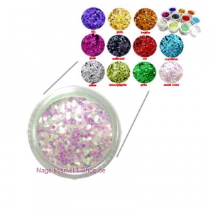 Pailletten Multi Color
