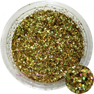 Glitterstaub 3D Gold