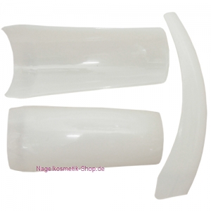 Nageltips Krallen-Form gekürzt 25 Stk. pro Größe
