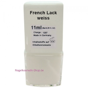 French Lack weiss
