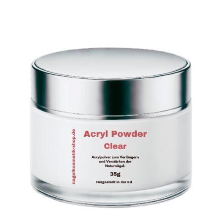 Acryl Pulver clear nagelkosmetik-shop