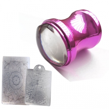 BIG Clear Jelly Stamper Pink