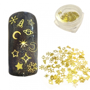 Einlegemotive gold