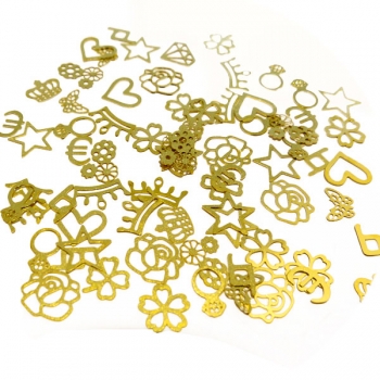 Einlegemotive gold