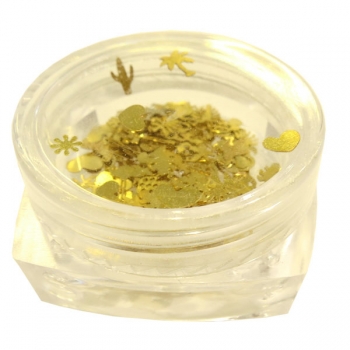 Einlegemotive gold