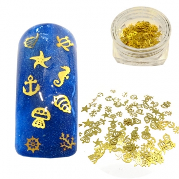 Einlegemotive gold