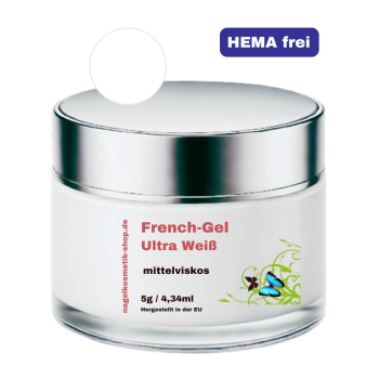 French Gel Ultra White HEMA free