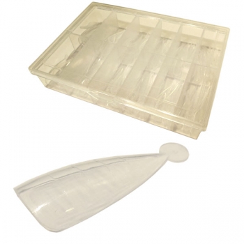 Polygel Dual Form Nail Tip Stiletto