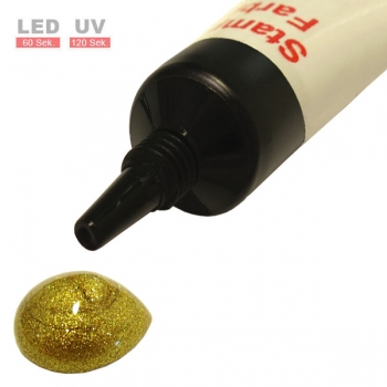 Stamping UV Gel Gold