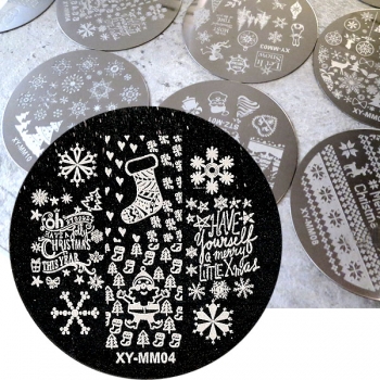 Stamping Schablone XY-MM04