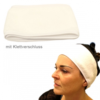 Stirnband Kosmetik Weiss