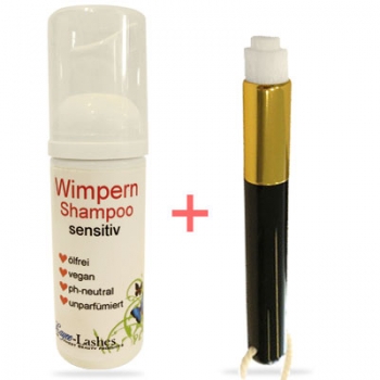 Wimpernshampoo Reinigungsbürste Set