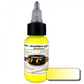 Airbrush Farbe Neon Gelb