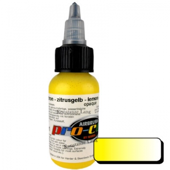 Airbrush Farbe Zitrusgelb