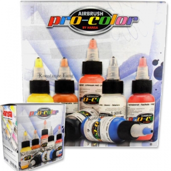 Airbrush Farbe Metallic Set